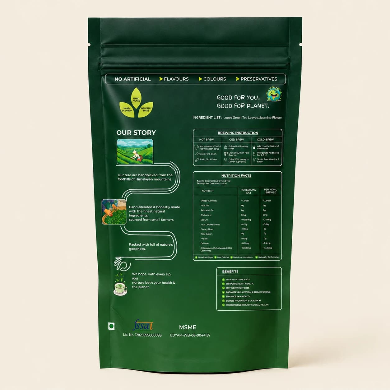 Jasmine Green Tea view 2